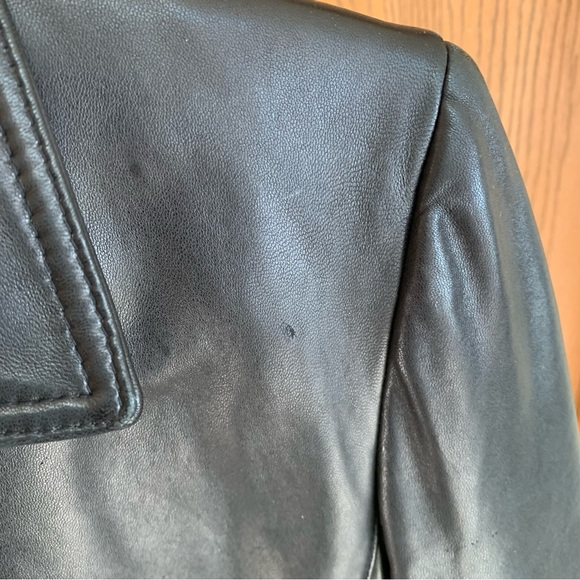 Nine West Leather Jacket - Picture 3 of 6